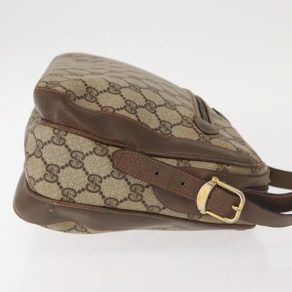 GUCCI GG Supreme Shoulder Bag PVC Beige Silver 001 46 5532 Auth 144096 - Picture 3 of 16